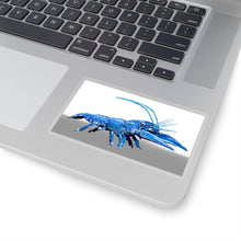 Load image into Gallery viewer, Blue Crawfish Kiss-Cut Stickers
