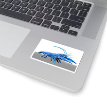Load image into Gallery viewer, Blue Crawfish Kiss-Cut Stickers
