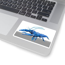 Load image into Gallery viewer, Blue Crawfish Kiss-Cut Stickers
