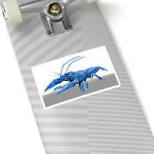 Load image into Gallery viewer, Blue Crawfish Kiss-Cut Stickers
