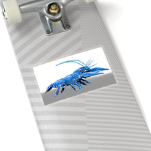 Load image into Gallery viewer, Blue Crawfish Kiss-Cut Stickers
