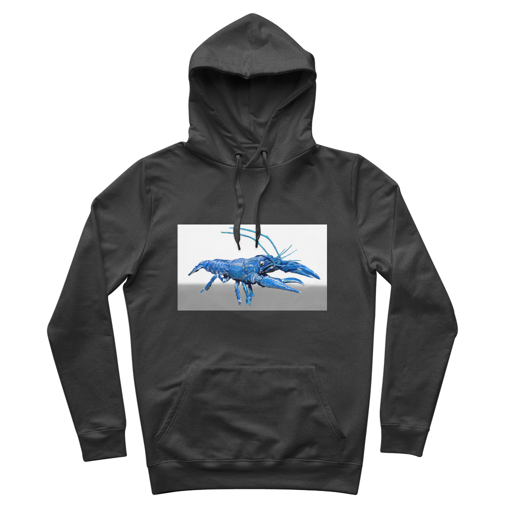 Blue Crawfish Premium Adult Hoodie