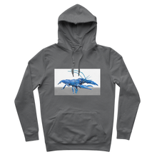 Load image into Gallery viewer, Blue Crawfish Premium Adult Hoodie
