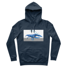 Load image into Gallery viewer, Blue Crawfish Premium Adult Hoodie
