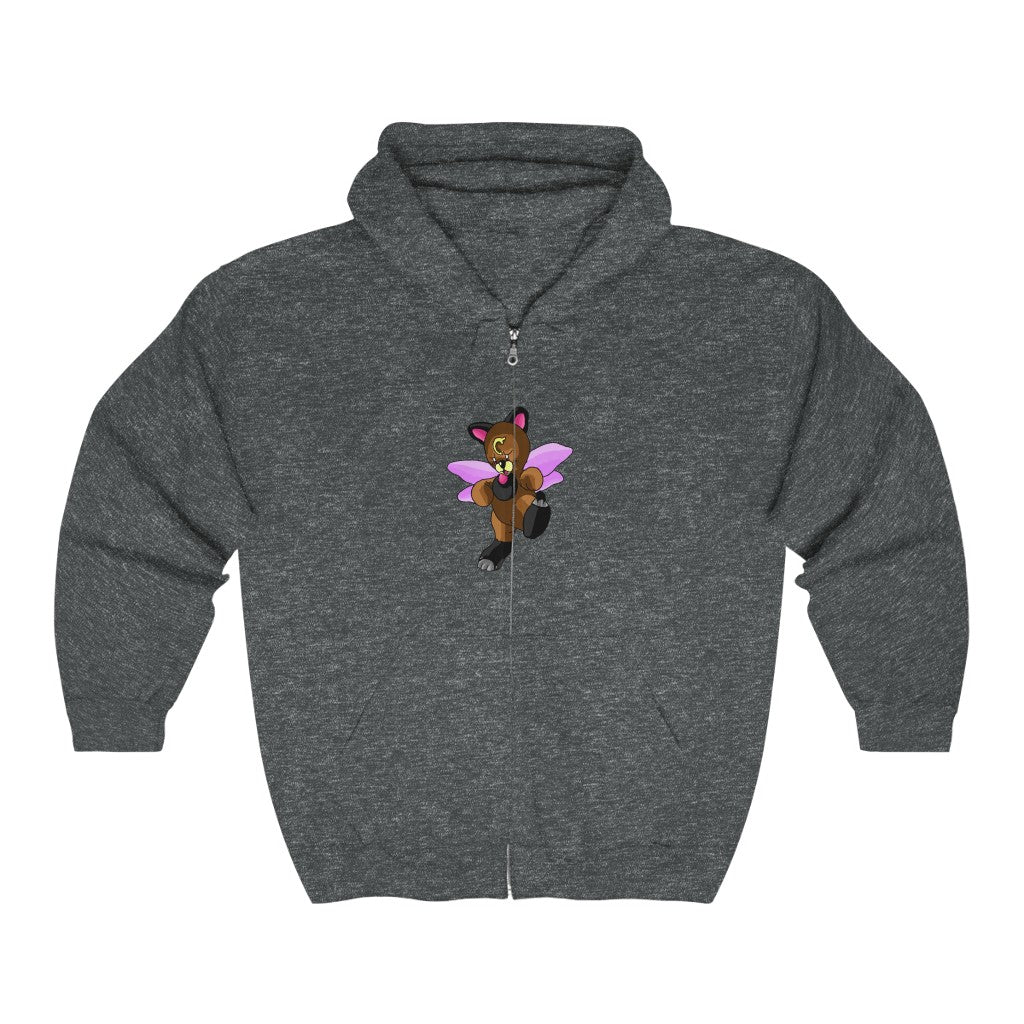 Angebear Unisex Heavy Blend™ Full Zip Hooded Sweatshirt