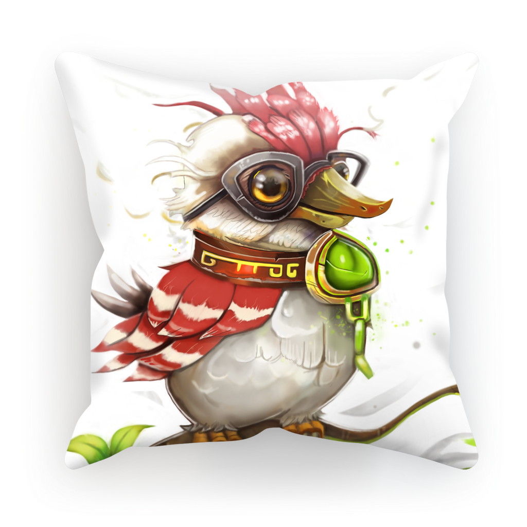 Pete the Sweet Little Bird Sublimation Cushion Cover