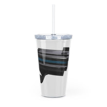 Load image into Gallery viewer, 22 Calibur Plastic Tumbler with Straw
