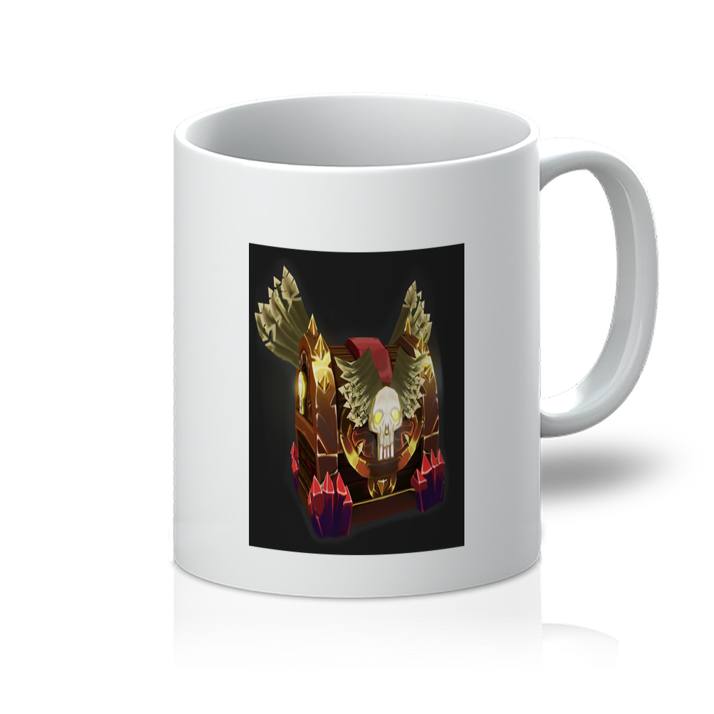 Hand-Painted Chest 11oz Mug