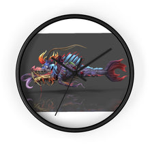 Load image into Gallery viewer, Ryuuk the Fish Dragon God Wall clock
