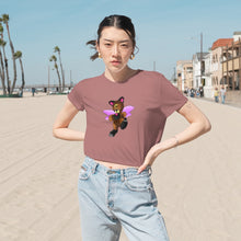 Load image into Gallery viewer, Angebear Women&#39;s Flowy Cropped Tee
