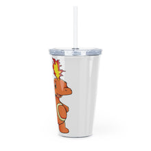 Load image into Gallery viewer, Angetapir Plastic Tumbler with Straw
