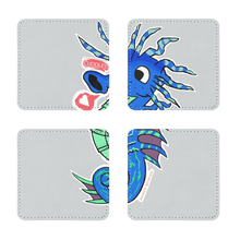 Load image into Gallery viewer, Seahorse Sublimation Coasters Pack of Four

