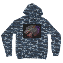 Load image into Gallery viewer, Wolf Camouflage Adult Hoodie
