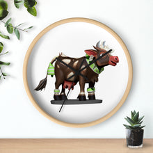 Load image into Gallery viewer, Brown Cow Wall clock
