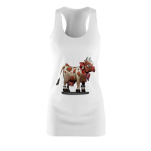 Load image into Gallery viewer, Brown Cow Women&#39;s Cut &amp; Sew Racerback Dress
