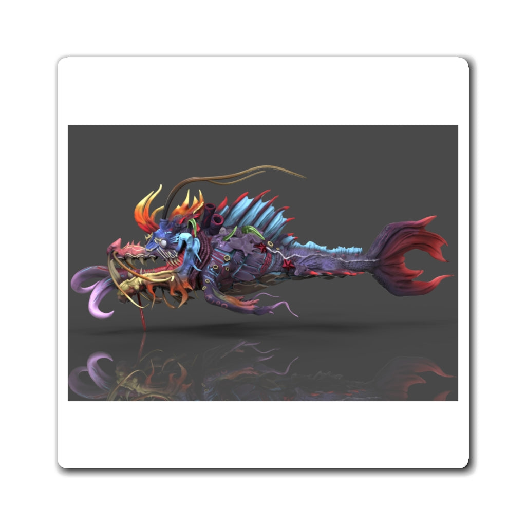 Ryuuk the Fish Dragon God Magnets