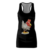 Load image into Gallery viewer, Chicken Women&#39;s Cut &amp; Sew Racerback Dress
