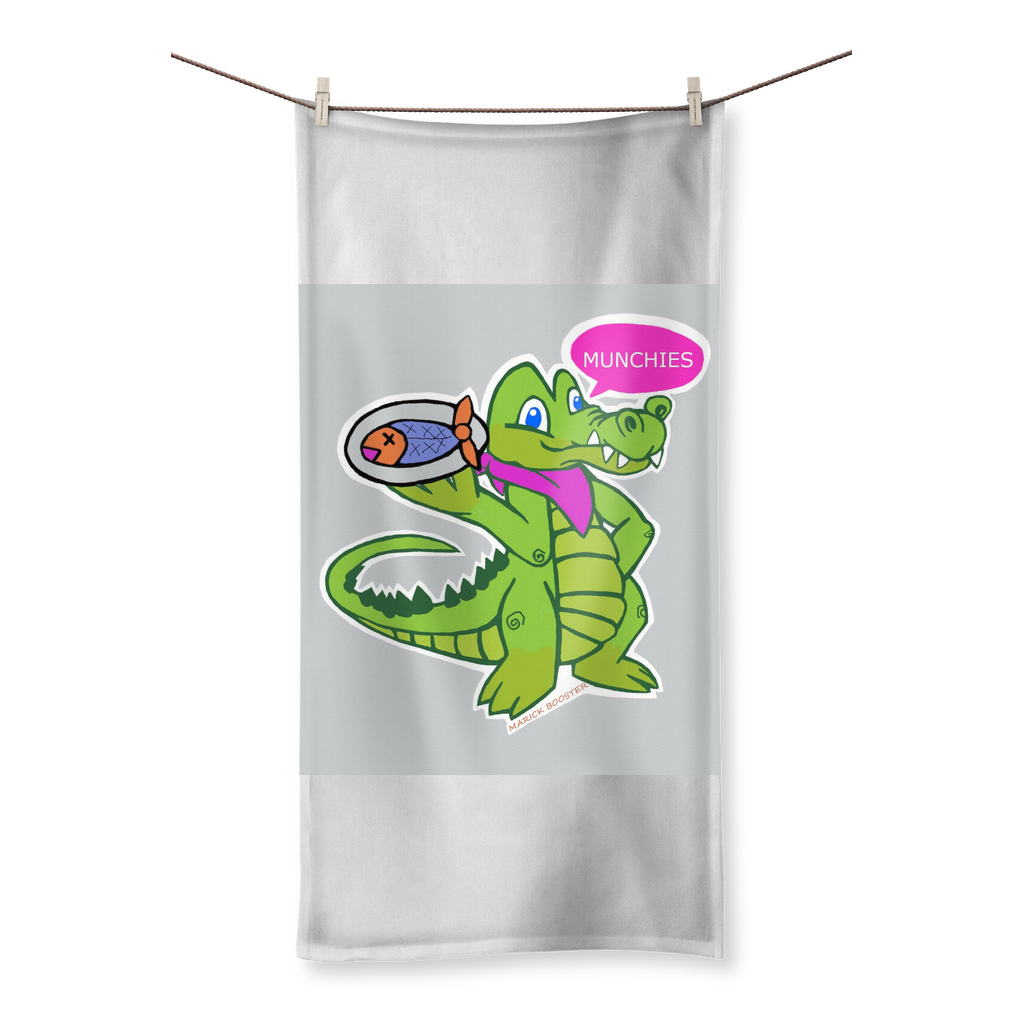Diner Croc Sublimation All Over Towel