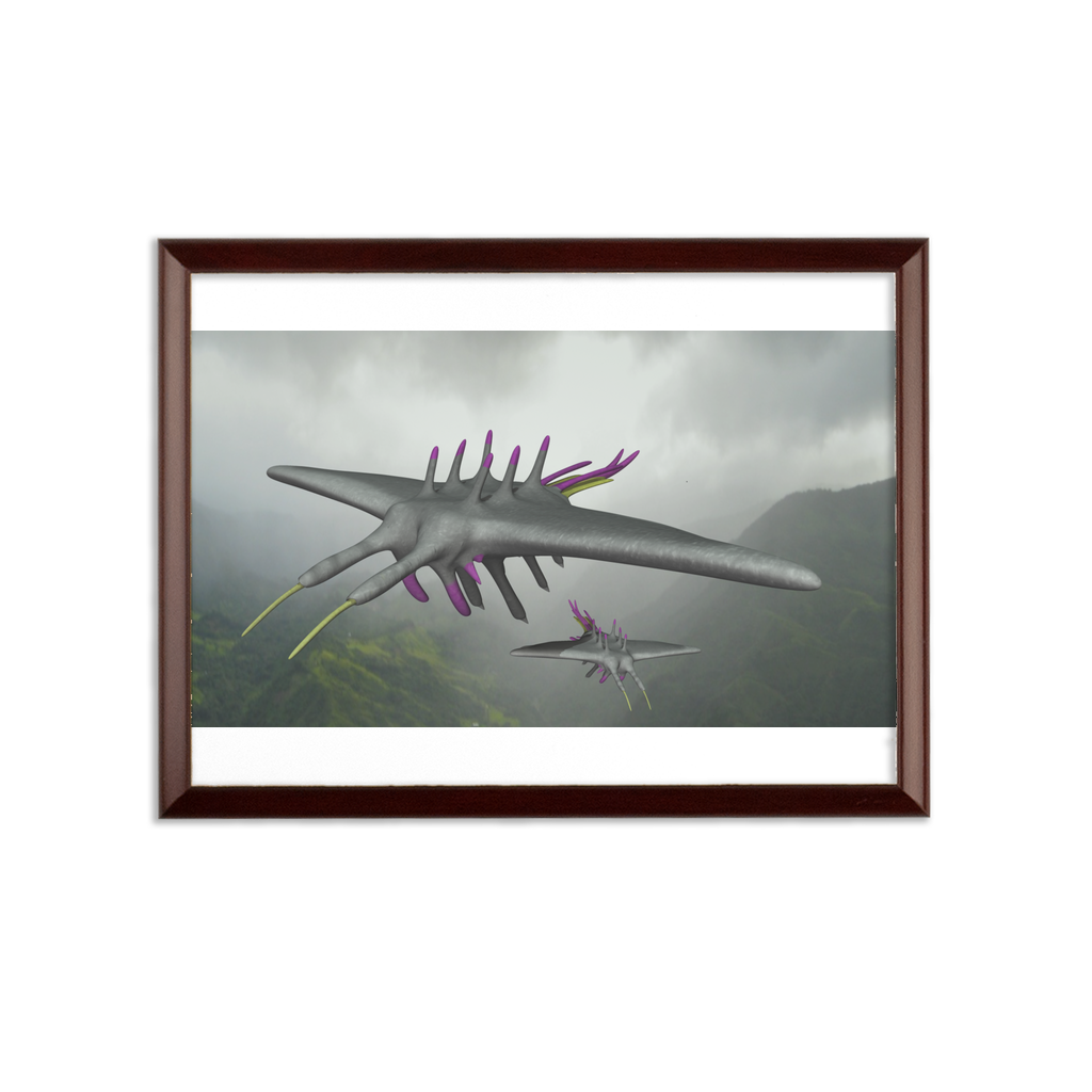 Alpha Creature Sublimation Wall Plaque