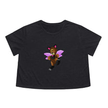 Load image into Gallery viewer, Angebear Women&#39;s Flowy Cropped Tee
