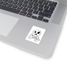 Load image into Gallery viewer, Skull and Cross Bones Kiss-Cut Stickers
