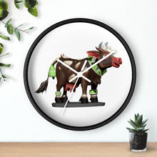 Load image into Gallery viewer, Brown Cow Wall clock
