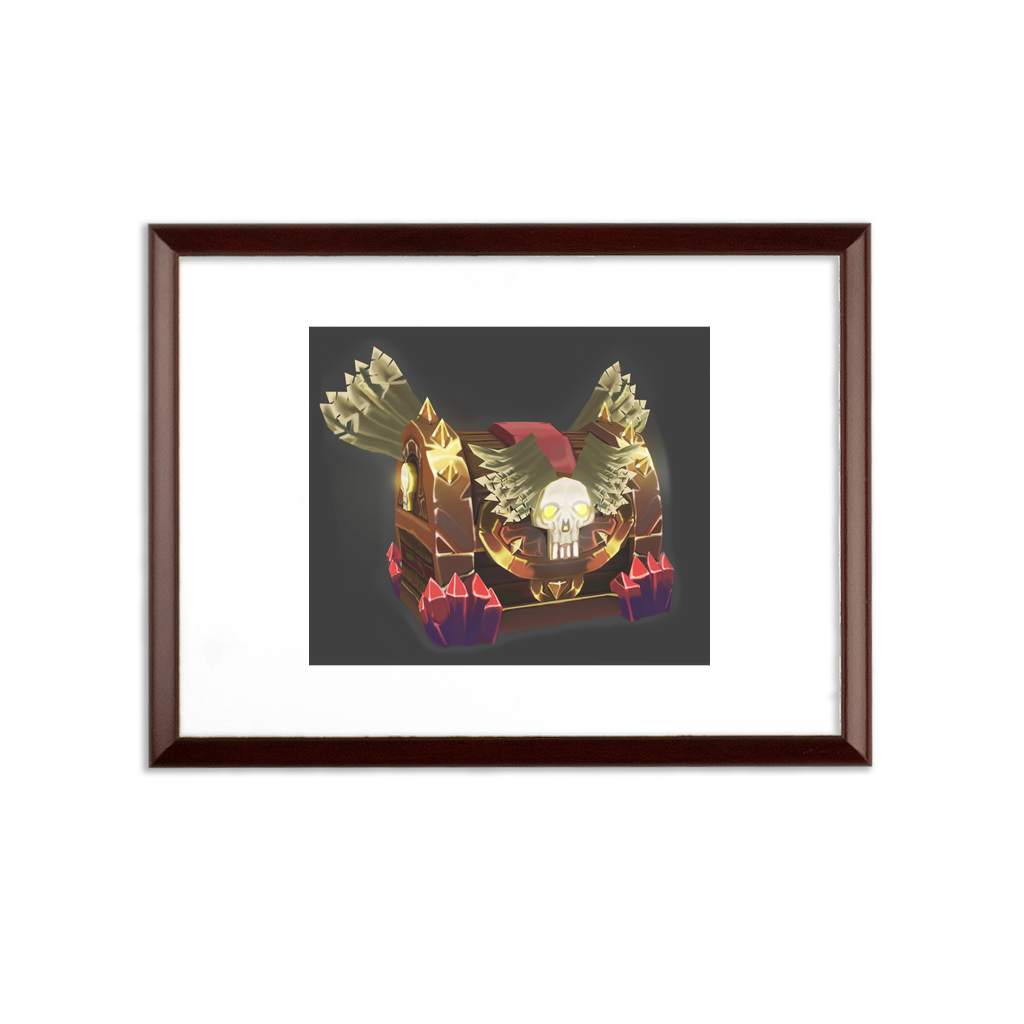 Hand-Painted Chest Sublimation Wall Plaque