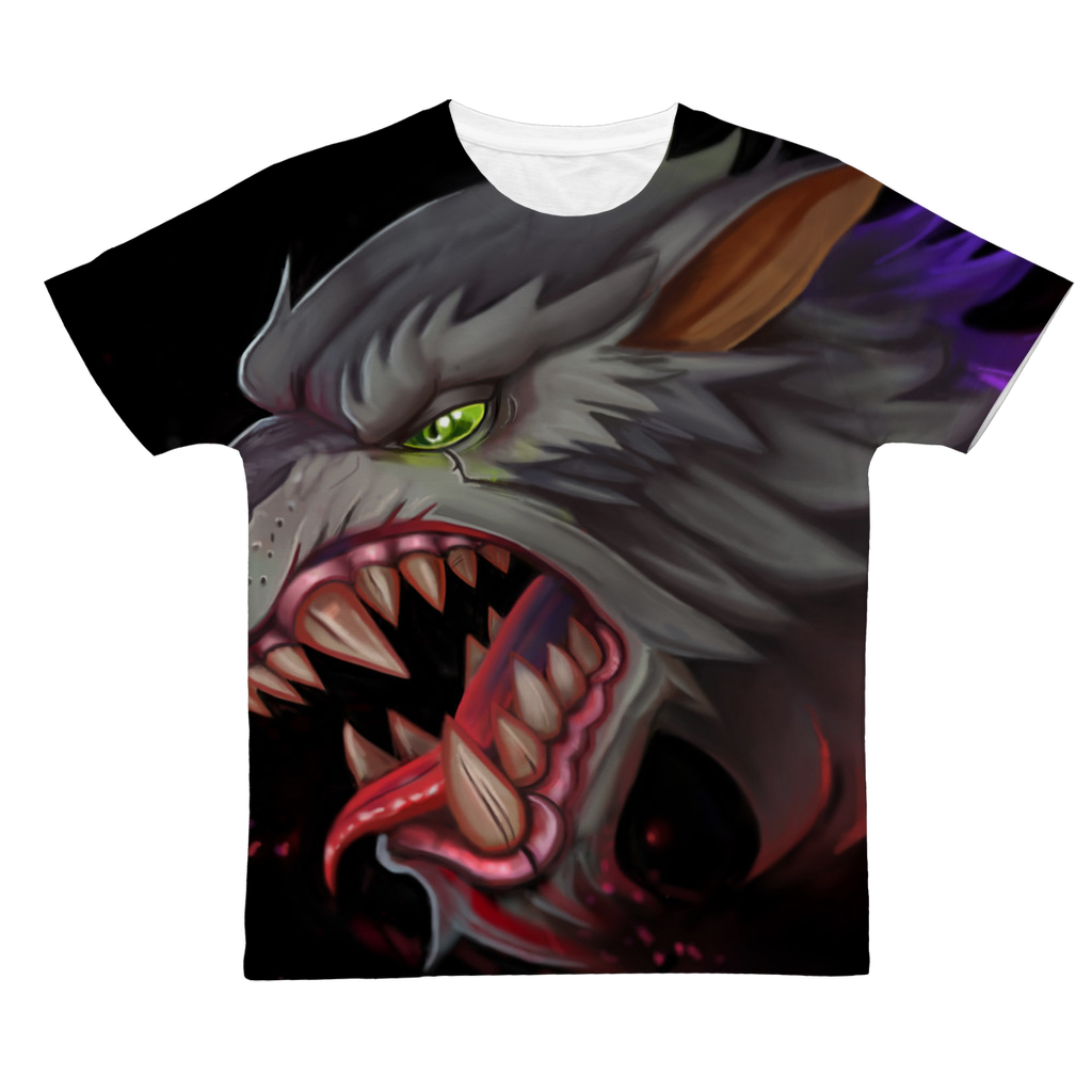 Wolf Classic Sublimation Adult T-Shirt