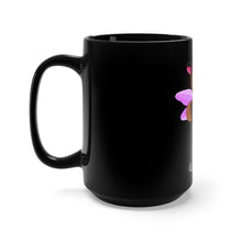 Load image into Gallery viewer, Angebear Black Mug 15oz
