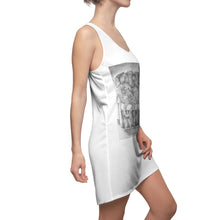 Load image into Gallery viewer, Tiger on a Couch Women&#39;s Cut &amp; Sew Racerback Dress
