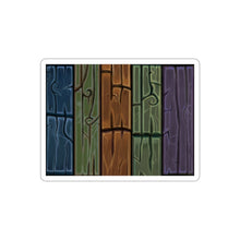 Load image into Gallery viewer, Wooden Planks Kiss-Cut Stickers
