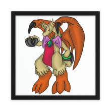 Load image into Gallery viewer, Angechardragon Framed Poster
