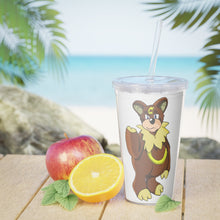 Load image into Gallery viewer, Angeburdum Plastic Tumbler with Straw
