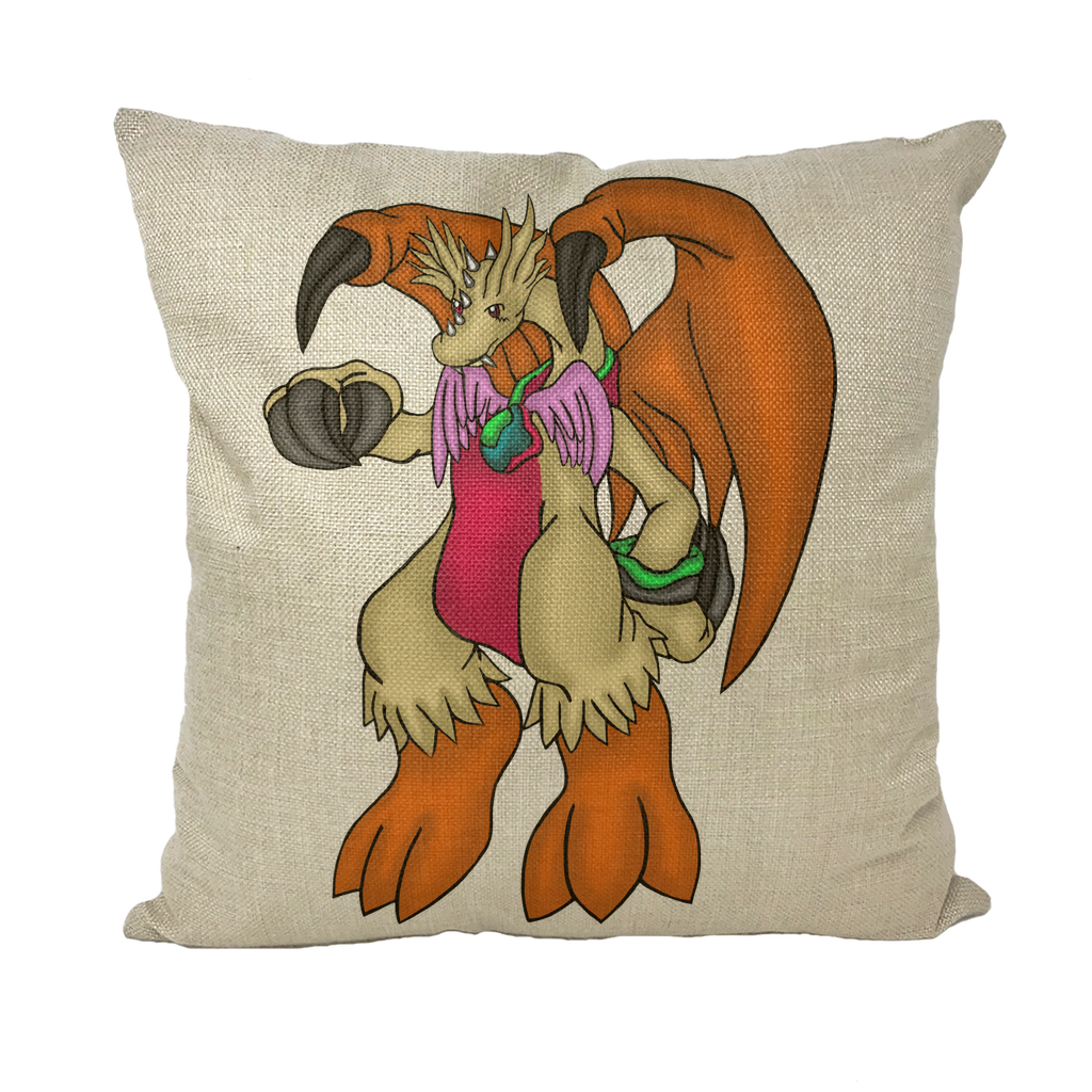 Angechardragon Throw Pillow with Insert