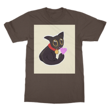 Load image into Gallery viewer, Cat Illustration Classic Adult T-Shirt
