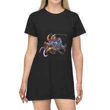 Load image into Gallery viewer, Ryuuk the Fish Dragon God All Over Print T-Shirt Dress
