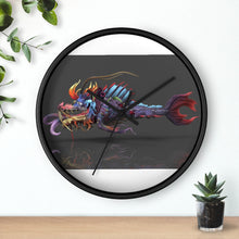 Load image into Gallery viewer, Ryuuk the Fish Dragon God Wall clock
