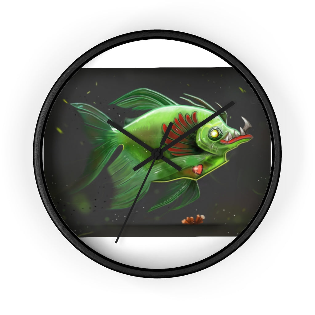 Hook Lung Jaw Wall clock