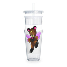 Load image into Gallery viewer, Angebear Plastic Tumbler with Straw
