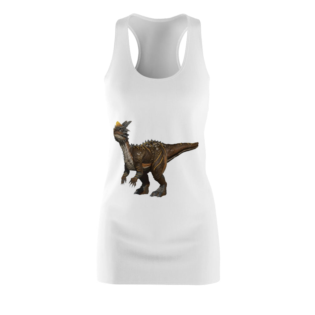 Pachycephalosaurus Women's Cut & Sew Racerback Dress