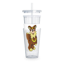 Load image into Gallery viewer, Angeburdum Plastic Tumbler with Straw
