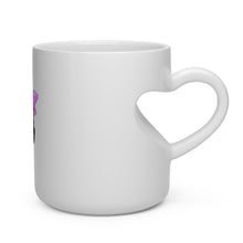 Load image into Gallery viewer, Angebear Heart Shape Mug
