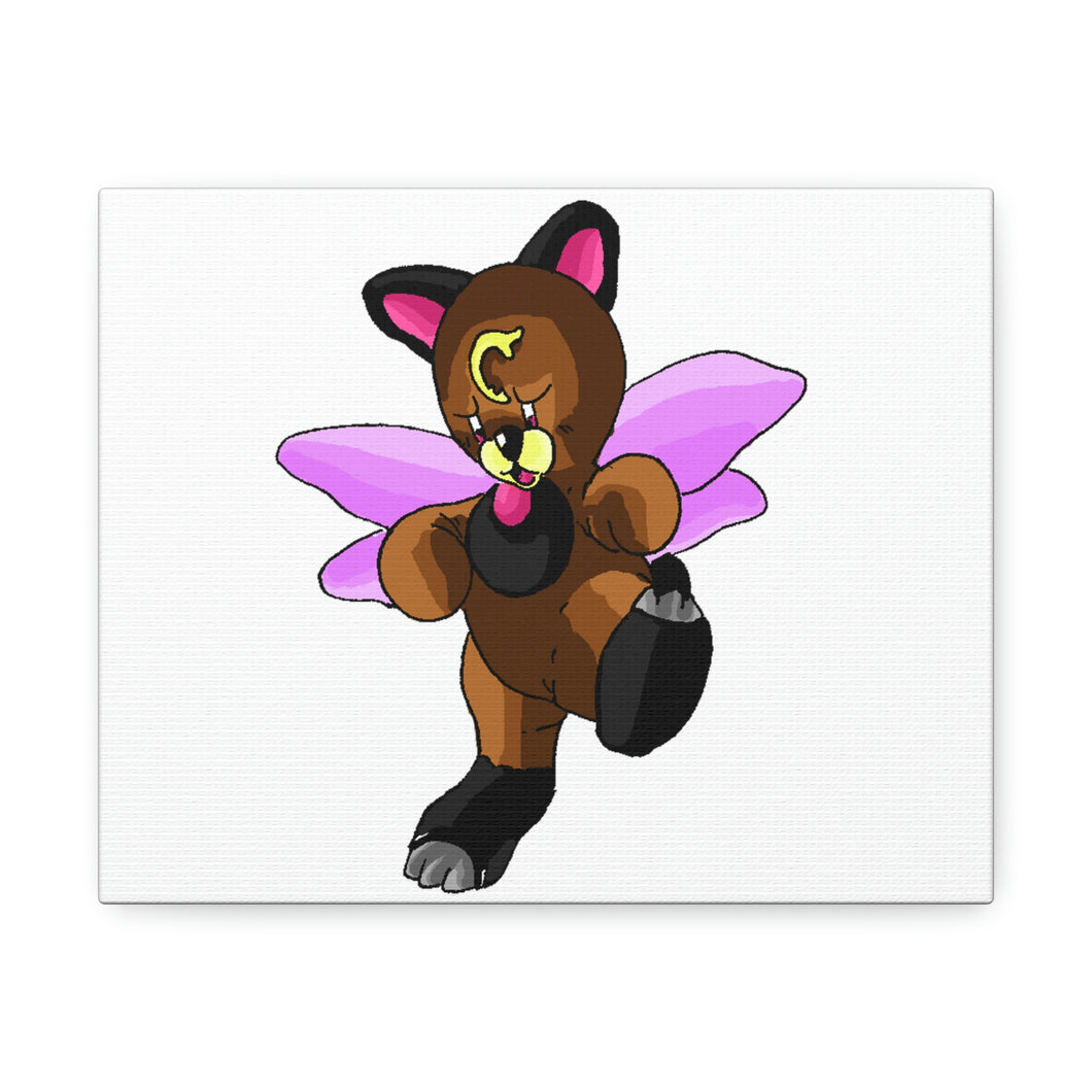 Angebear Stretched Canvas