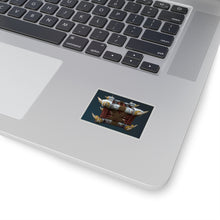 Load image into Gallery viewer, Vicious War Raptor Crate Kiss-Cut Stickers
