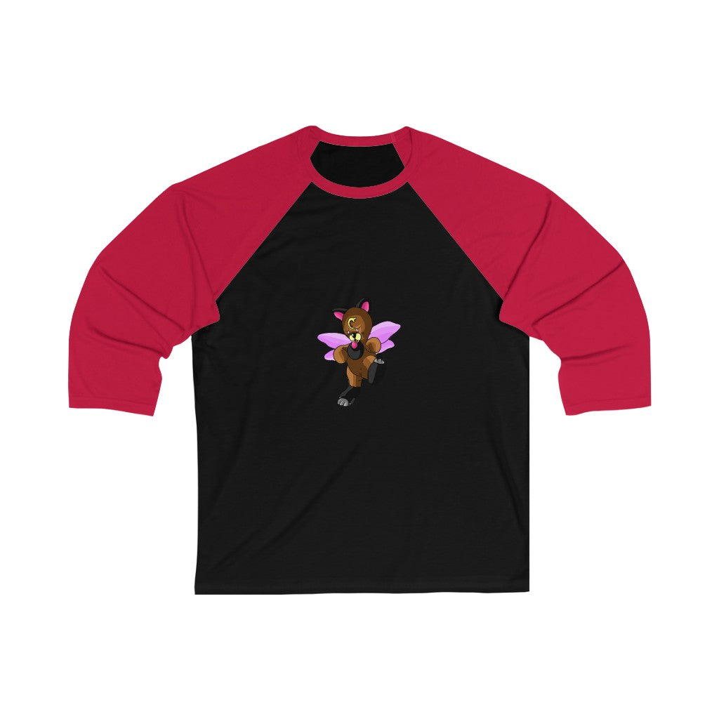 Angebear Unisex 3/4 Sleeve Baseball Tee