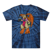 Load image into Gallery viewer, Angechardragon Tonal Spider Tie-Dye T-Shirt
