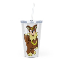 Load image into Gallery viewer, Angeburdum Plastic Tumbler with Straw
