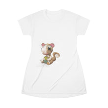 Load image into Gallery viewer, Squirrel All Over Print T-Shirt Dress
