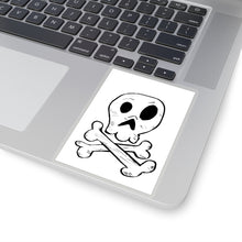 Load image into Gallery viewer, Skull and Cross Bones Kiss-Cut Stickers
