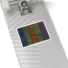Load image into Gallery viewer, Wooden Planks Kiss-Cut Stickers
